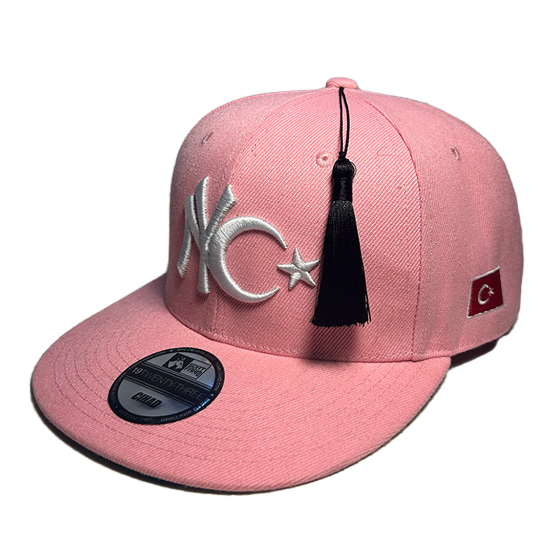 NYC* FITTED HAT PINK PRE-ORDER
